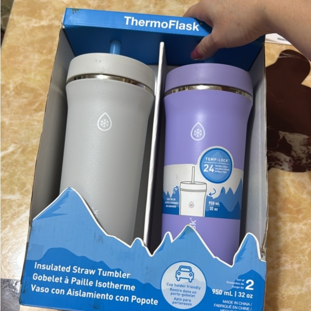 Insulated traw Tumbler